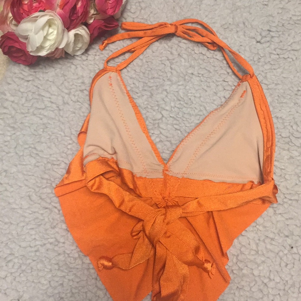 Brand New Handmade Ruffle Bikini Too Size S - Picture 4 of 7